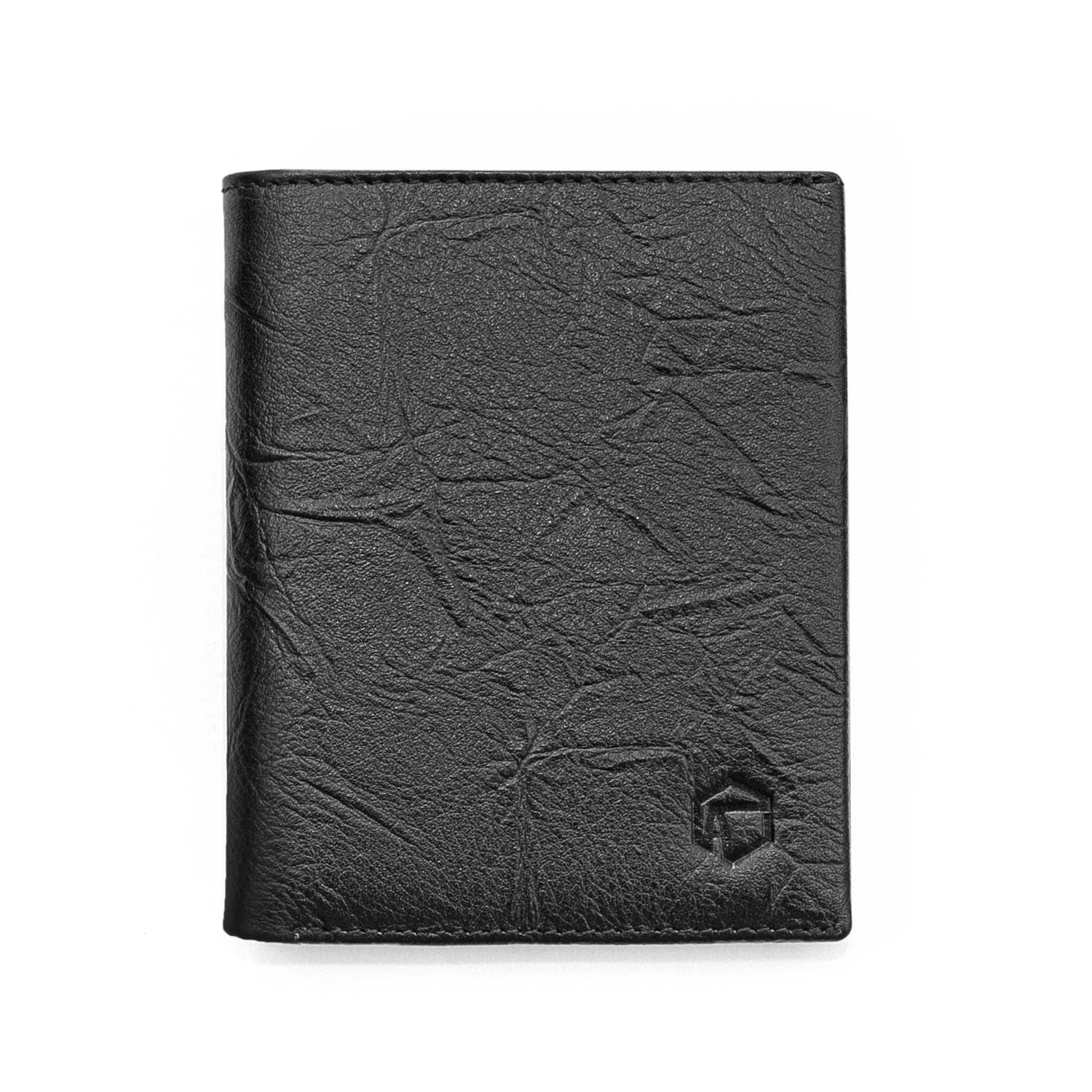 Ví đứng KURO - Da bò vân sần | Anh Tho leather