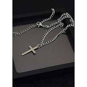 Dây chuyền thánh giá, titan không rỉ, unisex