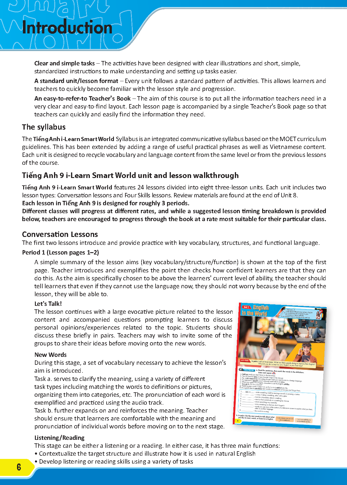 Tiếng Anh 9 i-Learn Smart World - Teacher