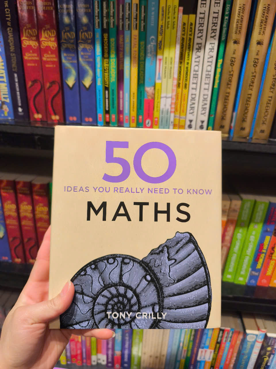 Sách - 50 Maths Ideas You Really Need to Know (50 Ideas You Really Need to Know series) by Tony Crilly - Sách tiếng anh, bìa cứng