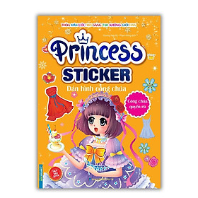 Sách - Princess Sticker - Dán Hình Công Chúa - Công Chúa Quyến Rũ - Minh Thắng