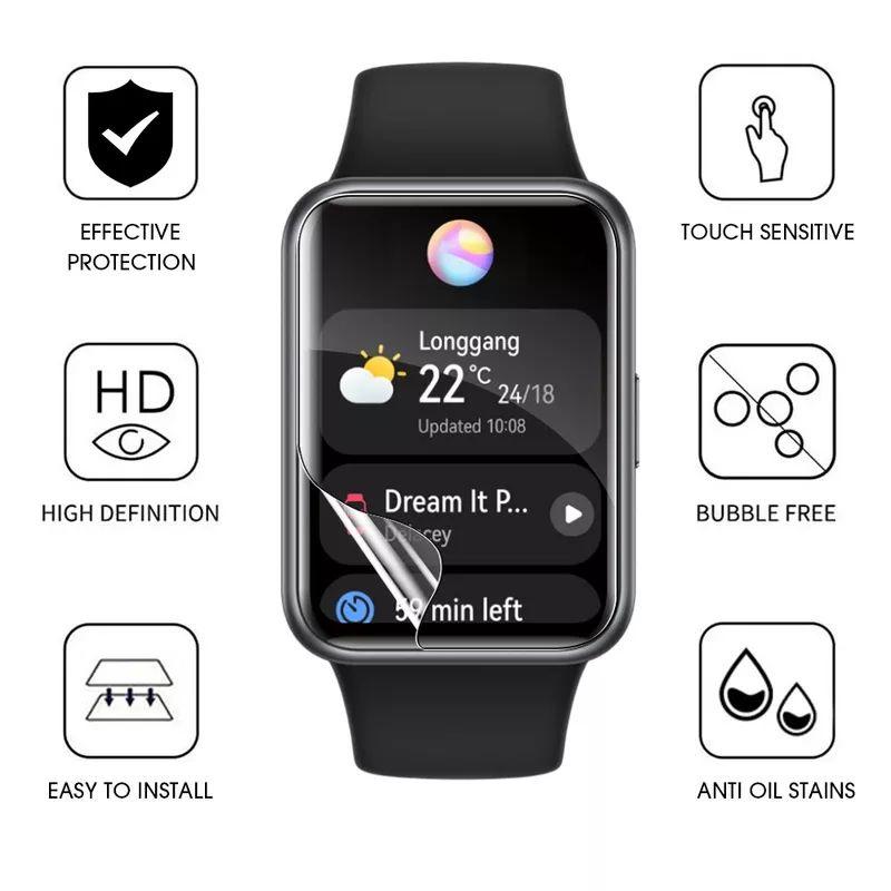 Bộ 5 miếng dán TPU Mềm Mại Bảo Vệ màn hình dành Cho Huawei Watch Fit 2 / WatchFit 2