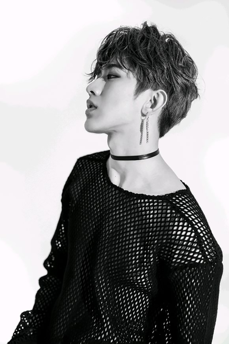Bông tai mix lá và sợi xích dài cực ngầu KPOP 1 đôi