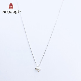 Dây chuyền bạc mặt chuồn chuồn - Ngọc Quý Gemstones