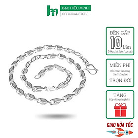 Dây Chuyền Nam - Bảo Hành Vĩnh Viễn ( Hàng Chính Hãng ) Bạc Hiểu Minh DBN065