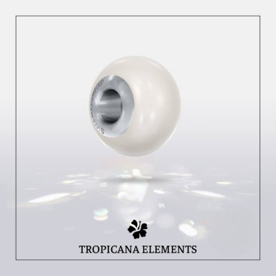 Lắc Tay Tropicana Phối Charm Swarovski Pha Lê Thỏ Ngọc Tinh Khôi