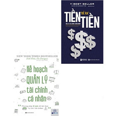 Sách - Kế Hoạch Quản Lý Tài Chính Cá Nhân + Tiền Đẻ Ra Tiền - Combo 2 Cuốn - MCBooks