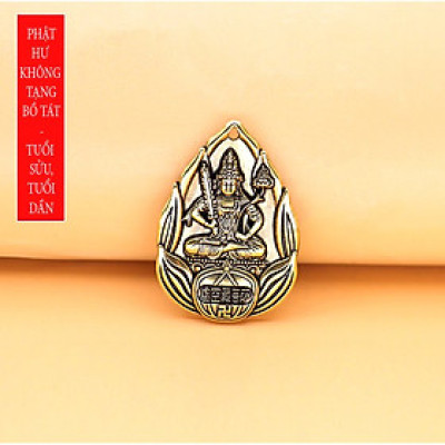 Dây chuyền mặt Phật Bản Mệnh hoa sen bằng đồng - MV02