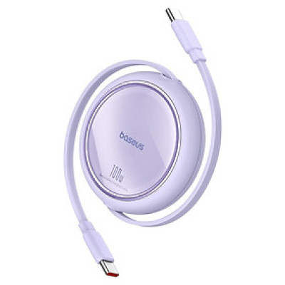 Cáp Baseus Free2Pull Retractable Charging Cable  20W sạc nhanh Type C to Light-ning Dây Rút- Hàng Chính Hãng