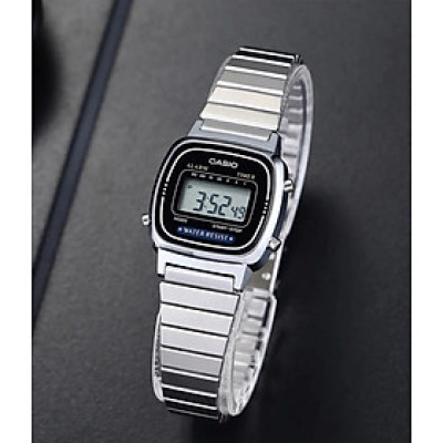 Đồng Hồ Nữ Casio LA670WA-1DF- Quartz-Dây Kim Loại (CÓ TEM VÀNG CHỐNG HÀNG GIẢ)