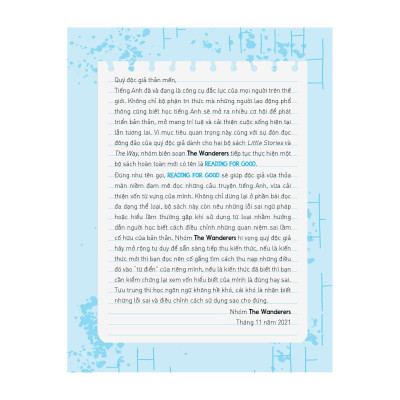 Reading For Good - Never Give Up