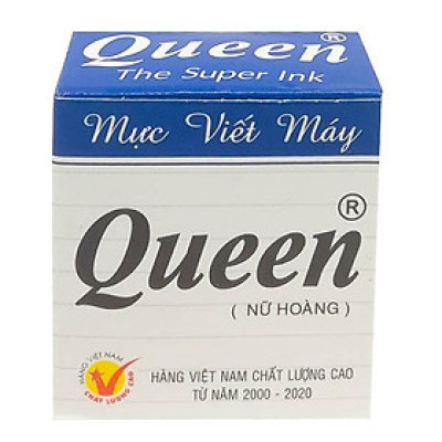 Mực Viết Máy Queen - Mực Xanh