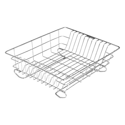 Rổ Inox 304 Úp Chén Dĩa Có Mâm Hứng Nước Loại Trượt Goda PT970