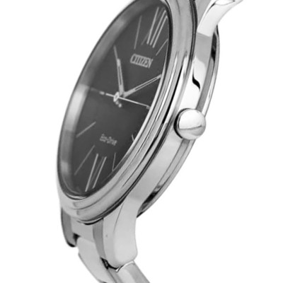 Đồng Hồ Nữ Citizen Dây Thép Không Gỉ EM0410-58E - Mặt Đen