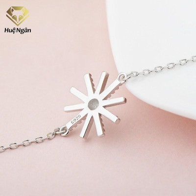 Lắc tay bạc 925 Huệ Ngân - Hậu duệ mặt trời RYB140120