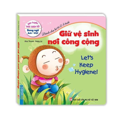 Sách - Hộp 8 Cuốn: Rèn Luyện Thói Quen Tốt Bằng Tranh Cho Bé 2 - 6 Tuổi - Song Ngữ Anh Việt - Minh Thắng