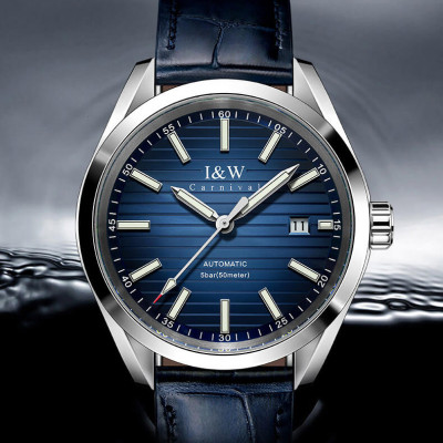 Đồng hồ nam chính hãng IW Carnival  IW713G-1 ,kính sapphire,chống xước,chống nước 50m,Bh 24 tháng,máy cơ (automatic)