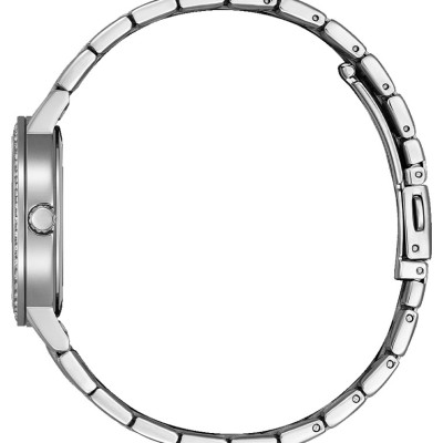 Đồng Hồ Nữ Citizen Pin-Quartz Đính Đá Swarovski Dây Thép Không Gỉ EL3100-55N - Mặt Xà Cừ (31mm)