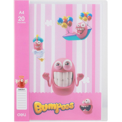 File Lá A4 Deli - EZ55002/EZ55102/EZ55202 Bằng Nhựa - Giao Mẫu Ngẫu Nhiên