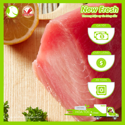 [GIAO NHANH HCM] Cá Ngừ Đại Dương Fillet Phần Đuôi - Túi 500Gr