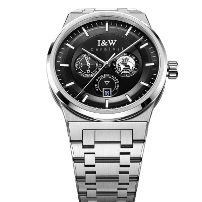 Đồng hồ nam chính hãng IW Carnival IW782G-8 ,kính sapphire,chống xước,chống nước 50m,Bh 24 tháng,máy cơ (automatic)