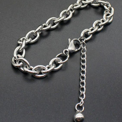 Lắc tay nam inox thời trang phong cách Hàn Quốc LT06