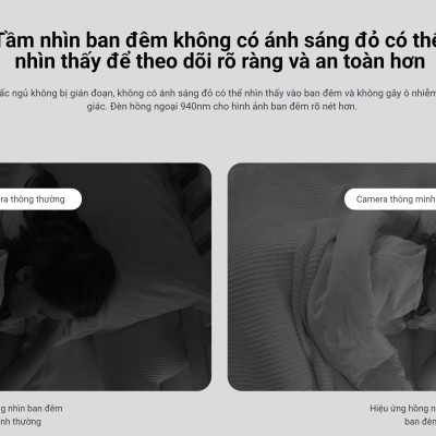Camera quan sát Xiaomi C400 2,5K 4MP, Xoay 360, AI phát hiện con người, Wi-Fi 2.4GHz/5GHz, Bản quốc tế - Hàng chính hãng