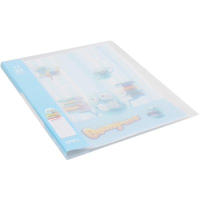 File Lá A4 Deli - EZ55002/EZ55102/EZ55202 Bằng Nhựa - Giao Mẫu Ngẫu Nhiên