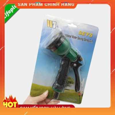 Vòi xịt nước tưới cây rửa xe 8 chế độ