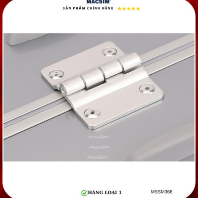 Vali cao cấp Macsim Smooire MSSM368cỡ 20 inch màu bạc - Hàng loại 1