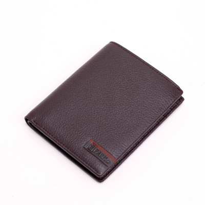 Ví Da Nam PABNO VF48 Dáng Đứng In Logo Nổi