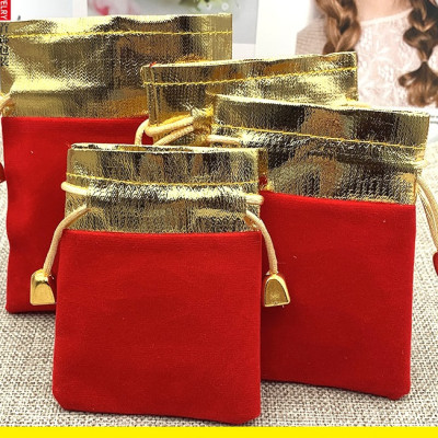 Combo Nhẫn Vương Miện, Hợp Nam Nữ Phong Phong cách Hoàng Gia Châu Âu, chất liệu hợp kim mạ vàng 7.999k, đính 46 viên đá,  Kèm túi đựng Cung Hỷ