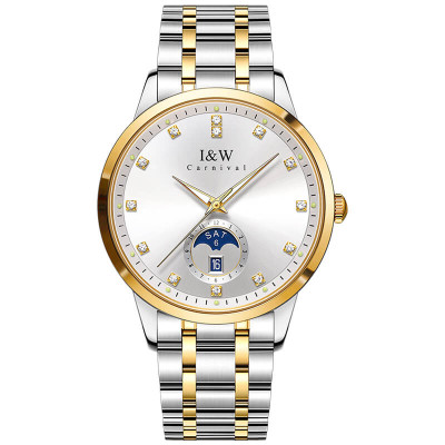 Đồng hồ nam chính hãng IW Carnival  IW625G-1 ,kính sapphire,chống xước,chống nước 50m,Bh 24 tháng,máy cơ (automatic)