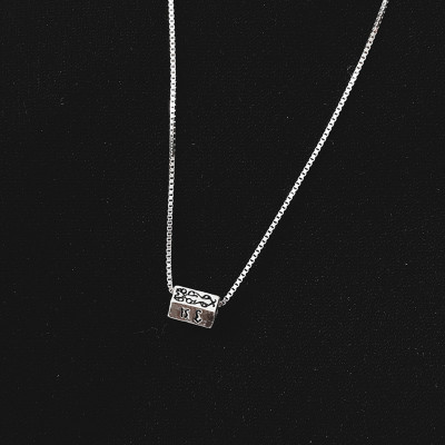 Dây chuyền bạc mặt lục tự minh chú - Ngọc Quý Gemstones