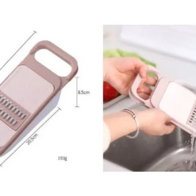 Dụng Cụ Bào Rau Củ Đa Năng Thiết Kế 3 Lưỡi Dao Cắt Kèm Hộp Đựng Thông Minh Tiện Lợi - Bào Củ Quả , Thái Thạch Sợi Trà Sữa Có Khay Đựng,Nhỏ Gọn Tiện Lợi - Hàng cao cấp