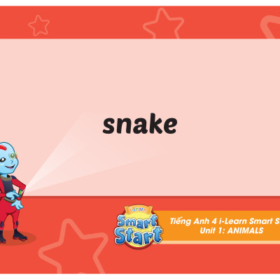 Tiếng Anh 4 i-Learn Smart Start - Flashcards