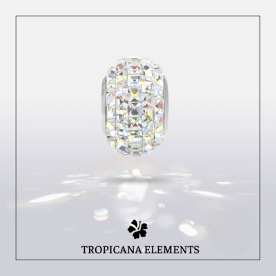 Vòng Tay Tropicana Phối Charm Swarovski Cá Ngũ Sắc