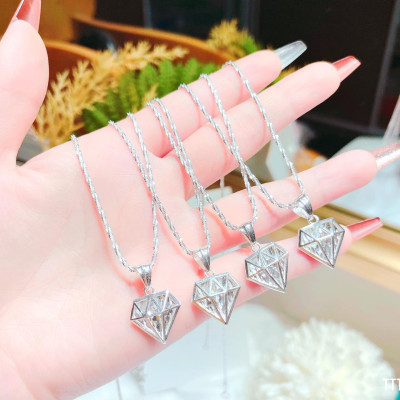 Dây chuyền nữ mặt phật lá bồ đề chất liệu bằng bạc MS148