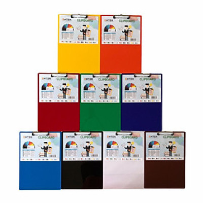 Bìa trình ký mica Enter G01 31.5x43cm có kẹp giấy A3 đứng