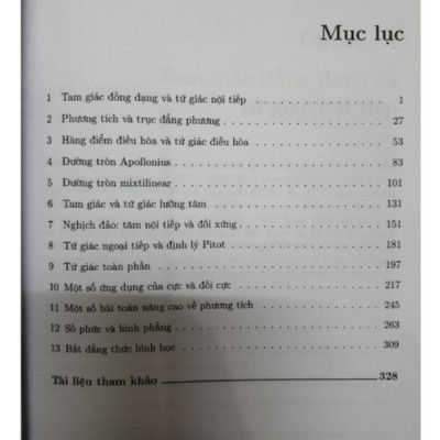 Sách Định hướng bồi dưỡng học sinh năng khiếu Toán tập 2 Hình Học