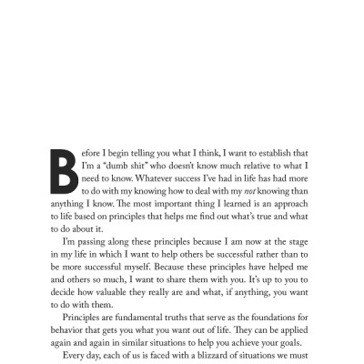 Sách tiếng Anh - Principles: Life and Work