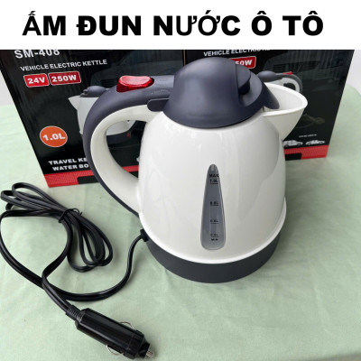 Bình Đun Nước Sôi Trên Ô TÔ 12V-24V Loại Xịn – Pha Mì, Pha Cà Phê, Trà Mọi Lúc Mọi Nơi, ĐÈN TRANG TRÍ , ĐỒNG HỒ TREO TƯỜNG