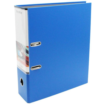 Bìa Còng A4 90 mm - Flexoffice FO-BC017 - Màu Xanh Dương