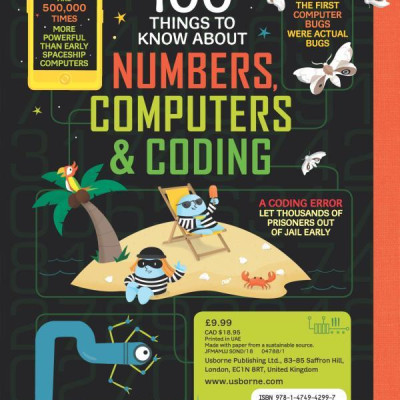 Usborne 100 Things To Know About Numbers , Computers and Coding