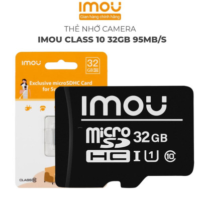 Thẻ Nhớ IMOU 32GB / 64GB / 128GB Tốc Độ Cao Chuyên Dùng Cho Camera - TRANGIATELECOM Hàng chính hãƞg Hàng nhập khẩu