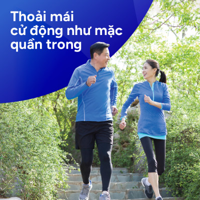 Tã quần người lớn Confidence Slim&Fit mỏng nhẹ vừa vặn size L gói 14 miếng
