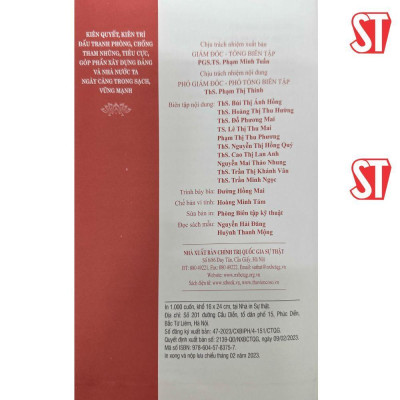 Sách - Kiên Quyết, Kiên Trì Đấu Tranh Phòng, Chống Tham Nhũng, Tiêu Cực, Góp Phần Xây Dựng Đảng Và Nhà Nước Ta Ngày Càng Trong Sạch, Vững Mạnh