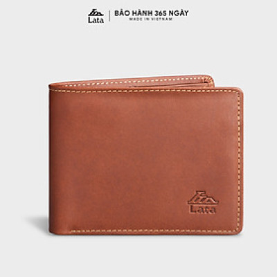 Ví nam da bò Lata ( Thời trang nam - Ví da thật LVN70 )