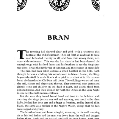 A Song Of Ice And Fire 1: A Game Of Thrones