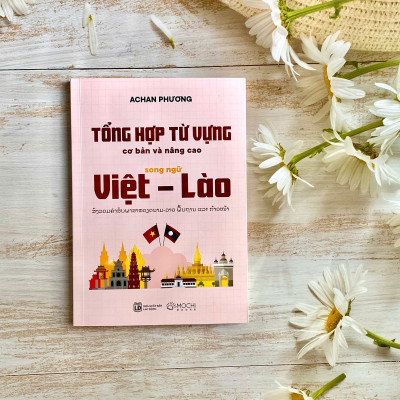 COMBO 2 cuốn: 30 ngày trôi chảy tiếng Lào + Tổng hợp từ vựng cơ bản và nâng cao song ngữ Việt - Lào